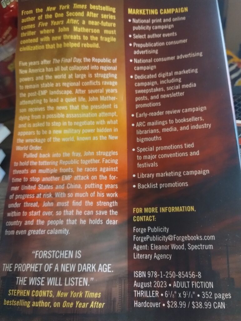 Five Years After: A John Matherson Novel by William R. Forstchen