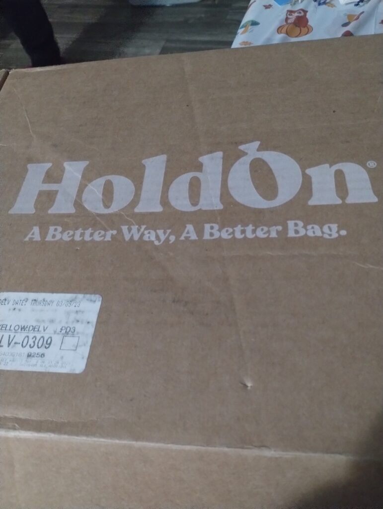 HoldOn Compostable Zipseal Gallon Bags