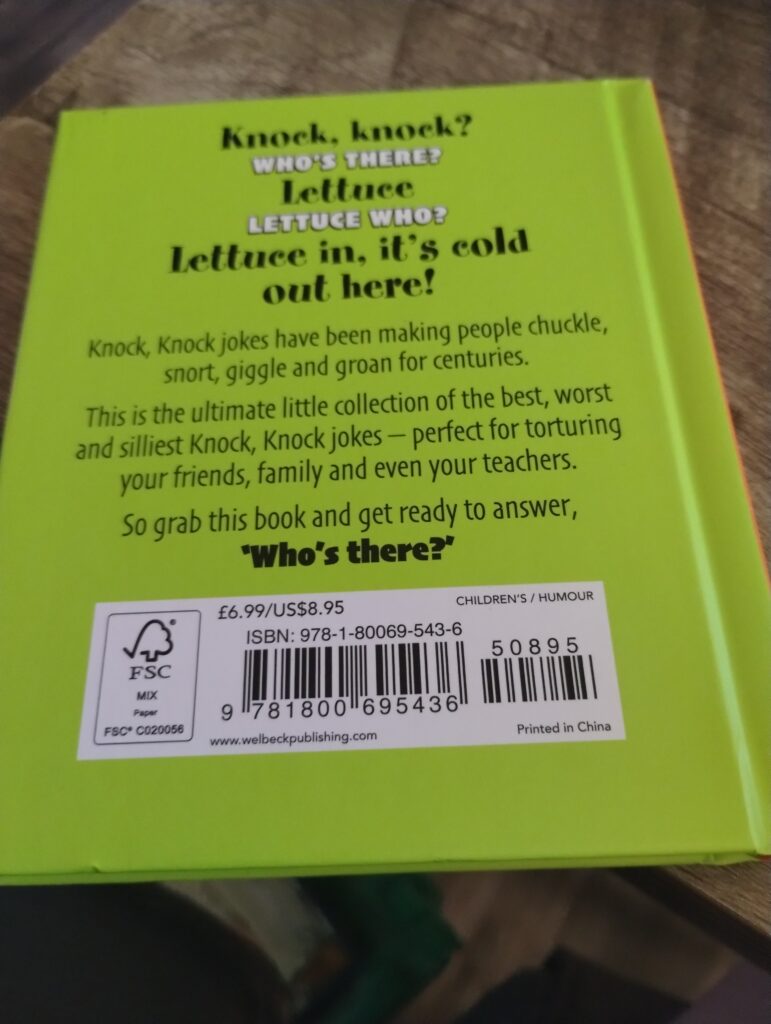The Small and Mighty Book of Knock Knock Jokes: Who's There? (Small & Mighty) by Orange Hippo! (Author)