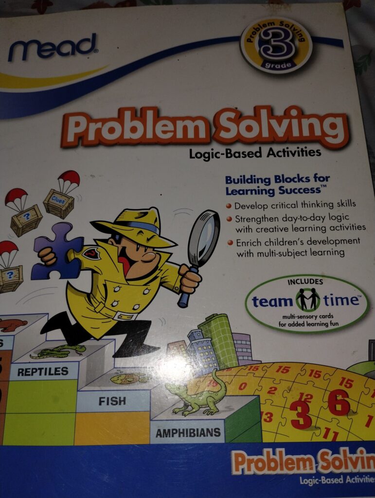 Homeschool Resource: Mead 3rd Grade Problem Solving Workbook, 10 x 8-Inches, 96 Pages (48032)
