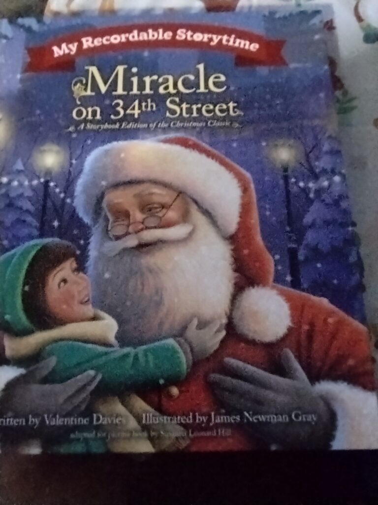 My Recordable Storytime Miracle on 34th Street