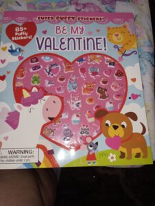 k Super Puffy Stickers! Be My Valentine! by Maggie Fischer (Author),  Samantha Meredith (Illustrator)