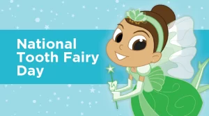 August 22 National Tooth Fairy Day #NationalToothFairyDay