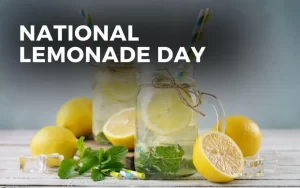 August 20 National Lemonade Day #LemonadeDay