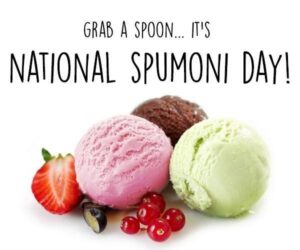 August 21 National Spumoni Day #NationalSpumoniDay