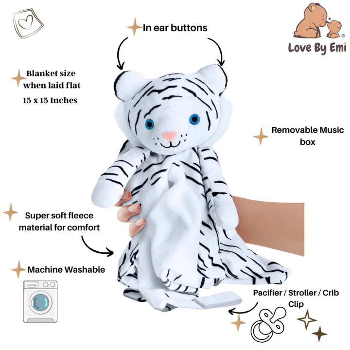 Love By Emi features Delly the White Tiger