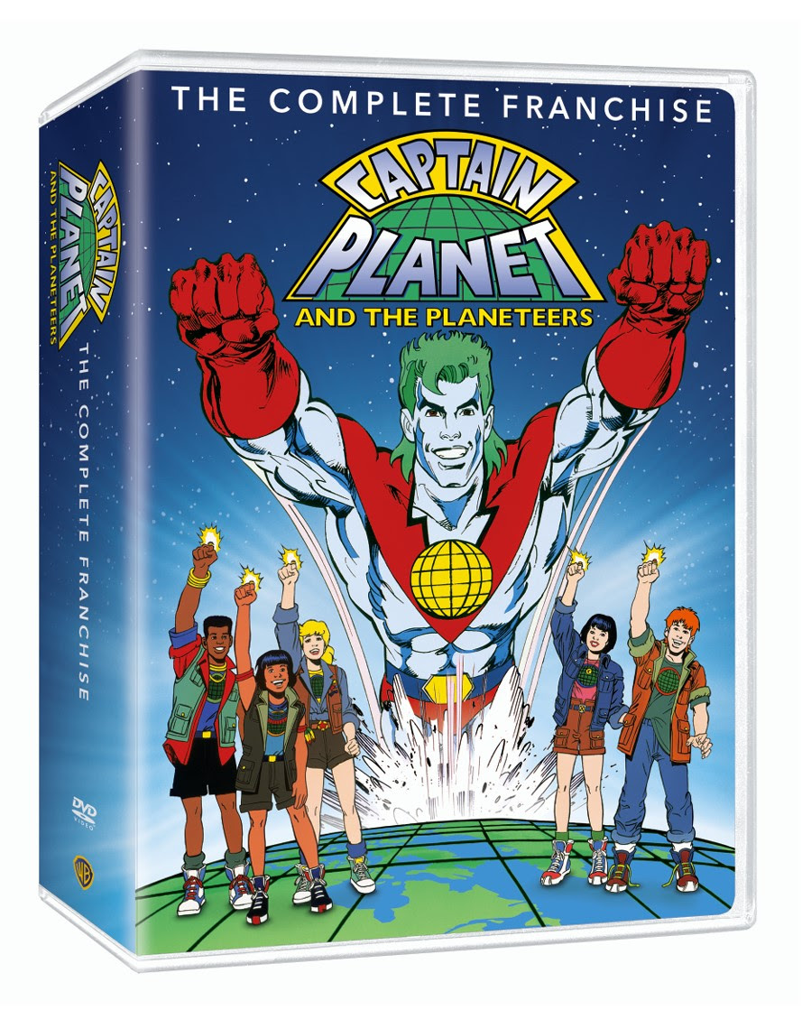 Just Announced - Captain Planet: The Complete Franchise on DVD on October 15