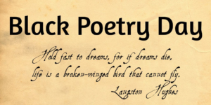 October 17 Black Poetry Day #BlackPoetryDay