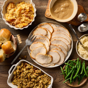 LARGE OR SMALL, COWBOY CHICKEN HAS A THANKSGIVING MEALSIZED JUST RIGHT FOR YOUR FAMILY