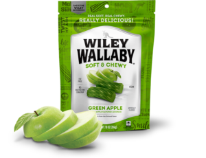 Christmas Gift Guide 24: Wiley Wallaby Licorice: CLASSIC RED NATURAL STRAWBERRY FLAVORED LICORICE & GREEN APPLE GREEN APPLE FLAVORED LICORICE