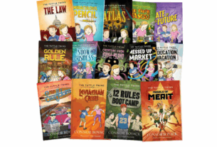 The Tuttle Twins and the Fate Of The Future by Connor Boyack Illustrated by Elijah Stanfield