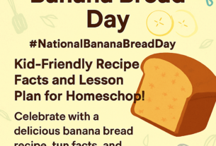 February 23 National Banana Bread Day #NationalBananaBreadDay