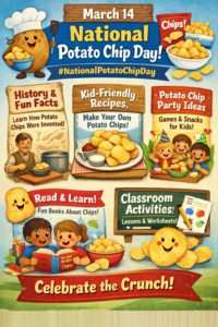 🥔 March 14 — National Potato Chip Day