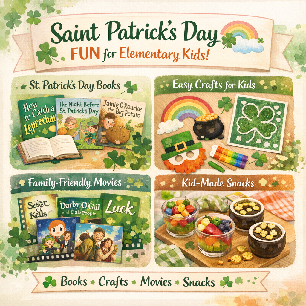 Sant Patrick's Day Fun for Elementary