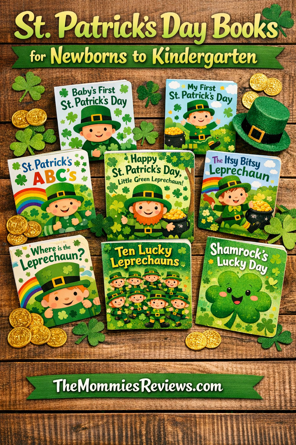 Saint Patrick’s Day Books for Newborns–Kindergarten