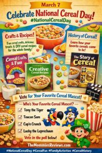 March 7 — National Cereal Day #NationalCerealDay