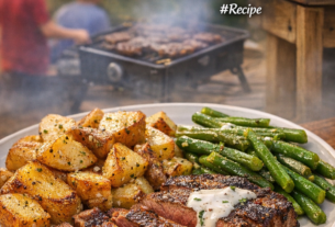 Cook Once, Eat Twice: Our Sunday Steak Dinner + Apartment‑Friendly Grill Review + $5 Monday Lunch