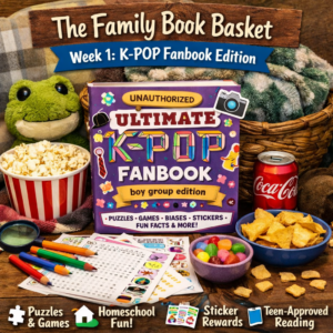 🪣 THE FAMILY BOOK BASKET — WEEK 1-Unauthorized Ultimate K‑Pop Fanbook: Boy Group Edition (Purple Interactive Edition)