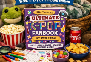 🪣 THE FAMILY BOOK BASKET — WEEK 1-Unauthorized Ultimate K‑Pop Fanbook: Boy Group Edition (Purple Interactive Edition)