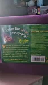 📚 Book Review: Name Your Colors (and Critters, too!) A Flip Flap Board Book