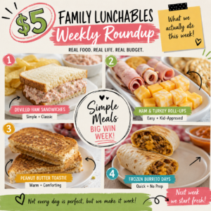 🍱 $5 Family Lunchables Weekly Roundup Real Food. Real Life. Real Budget