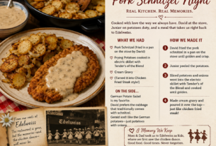 Pork Schnitzel, German Potatoes, and a Kitchen That Still Remembers