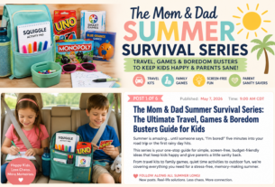 The Mom & Dad Summer Survival Series: The Ultimate Travel, Games & Boredom Busters Guide for Kids