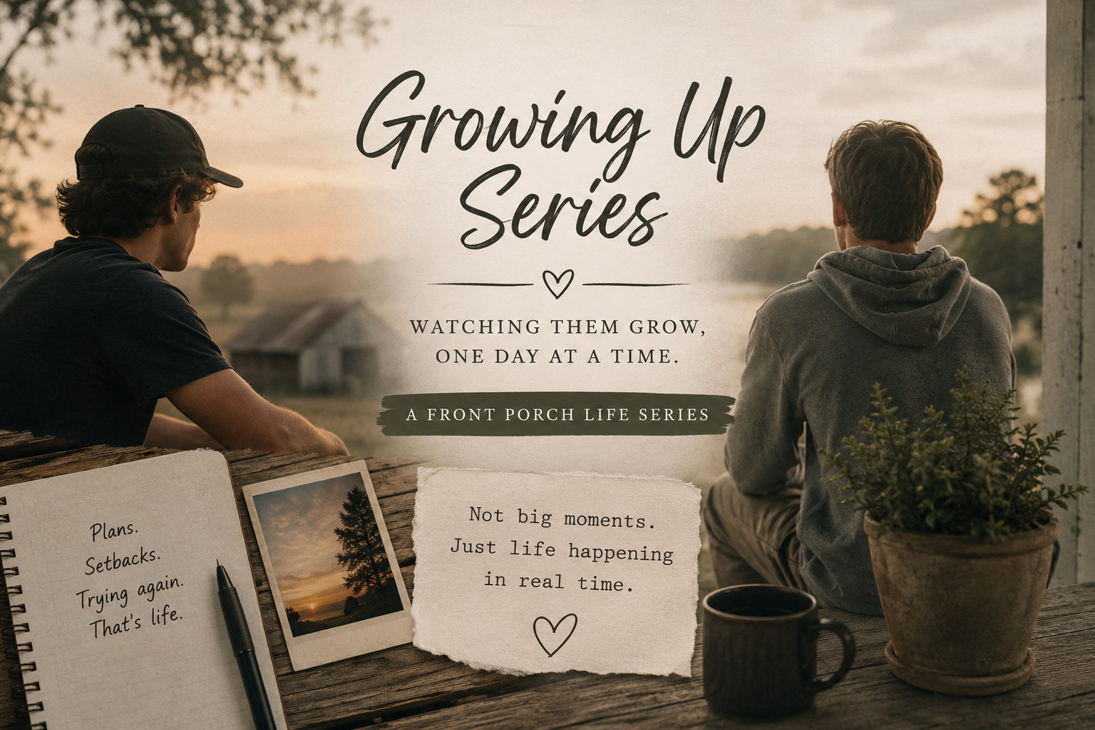 🌱 Watching The Boys Grow Up in Real Time