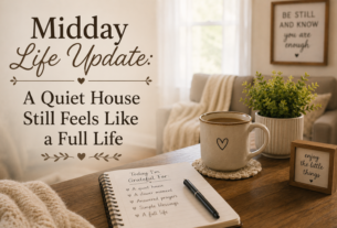 Midday Life Update: A Quiet House Still Feels Like a Full Life