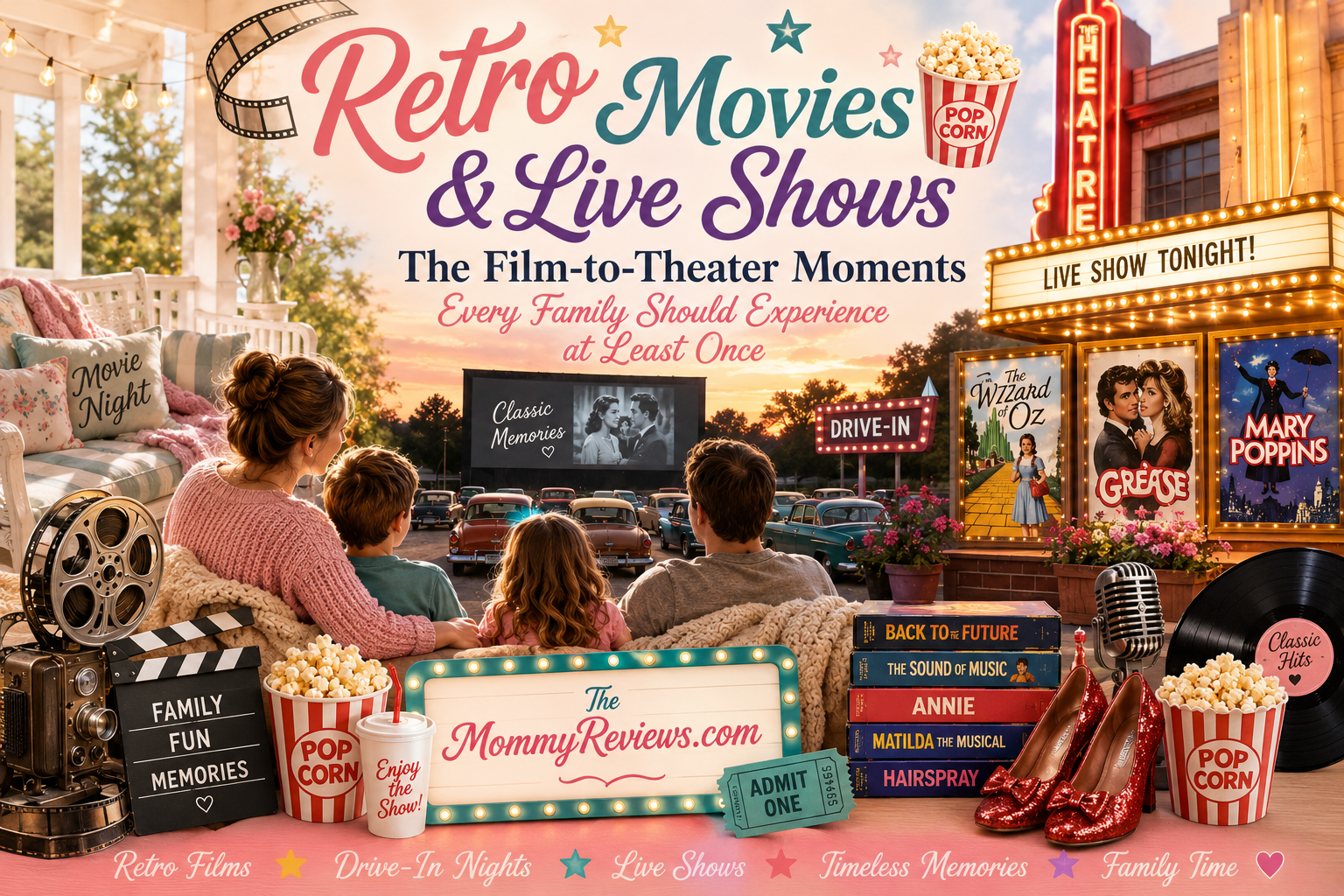 🎬🌟The Film-to-Theater Moments Every Family Should Experience at Least Once