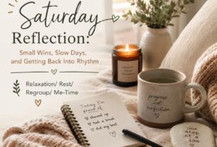 Saturday Reflection: Small Wins, Slow Days, and Getting Back Into Rhythm
