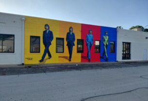 Hunting for the Hidden Beatles Mural in Fort Worth's Riverside Arts District