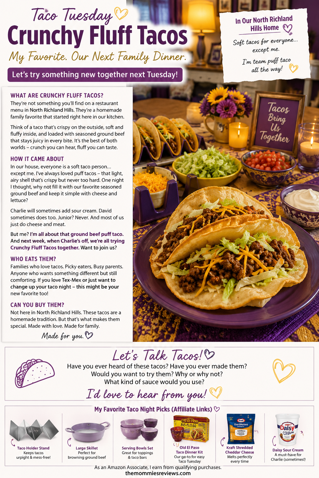 Taco Tuesday: Will Crunchy Fluff Tacos Become Our Family's New Favorite?