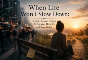When Life Won’t Slow Down: A Quiet Lesson in How We Survive, Rebuild, and Keep Going